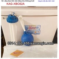 Xả phao cấp nước bồn cầu gạt 2 khối KAG-XBC62A