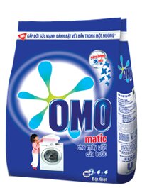 Xà phòng (Bột giặt) OMO MATIC cửa trước 3Kg