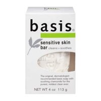 Xà phòng cho da nhạy cảm Basis Sensitive Sin bar / Basis Vitamin Bar  soap 4oz 113g (Mỹ)