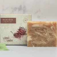 Xà Phòng Đậu Đỏ Sữa Dê Sáng Da Mộc An 100g