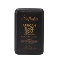 XÀ PHÒNG ĐEN CHÂU PHI TẮM GIẢM MỤN LƯNG, CHÀM, VẨY NẾN SHEAMOISTURE AFRICAN BLACK SOAP