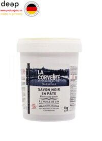 Xà phòng đen La Corvette W / Dầu hạt lanh (1kg) DEEP23 www.yeuhangduc.vn sẵn sàng cho bạn