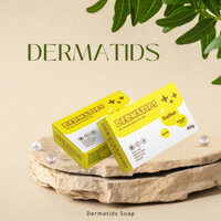Xà phòng Dermatids Hàn Quốc giúp sạch da- Hộp 1 bánh 80g