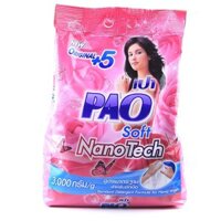 Xà Phòng giặt PAO 3kg hồng