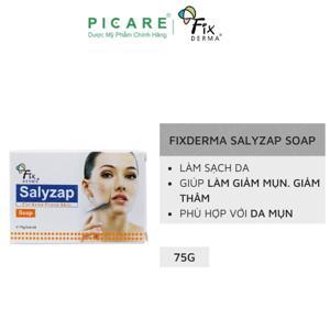 Xà phòng giúp giảm thâm mụn Fixderma Salyzap Soap 75gram