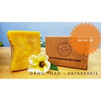 XÀ PHÒNG HANDMADE TINH NGHỆ MẬT ONG HEO NGHÉ 100gr