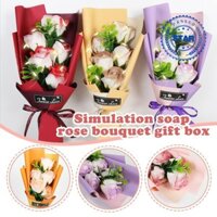 Xà Phòng Hoa Hồng Hộp Hoa Hồng Ngày Lễ Tình Nhân Quà Tặng Ngày Của Mẹ Sinh Nhật Hoa Cưới Nhân Tạo L6h5