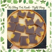 Xà Phòng Hữu Cơ Trà Xanh - Nghệ Vàng