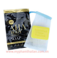 Xà phòng kích trắng AHA Body Booster Soap Thái Lan