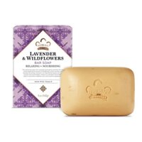 Xà Phòng LAVENDER Nubian Heritage African Black Soap, 142g