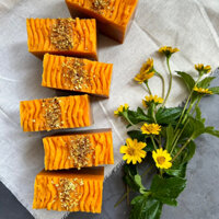 Xà phòng nghệ thuật Daisy 100% thiên nhiên với hương thơm ngọc lan tây và hương bưởi chùm