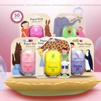 XÀ PHÒNG Nhật Bỏ Túi - Ngẫu nhiên - Số lượng: Hộp 50 miếng -Sản phẩm nằm trong COMBO B ẢO VỆ SỨC KHỎE MÙA DỊCH của Mifan