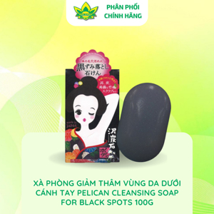 Xà phòng Pelican giảm thâm nách 100g Cleansing Soap For Black Spots