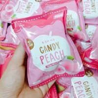 Xà Phòng Rửa Mặt Kẹo Đào Trắng Da Sạch Mụn 60g
