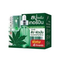 Xà phòng rửa mặt trị mụn Rojukiss Anti Acne Serum Soap 30g x4