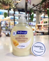 Xà phòng rửa tay Softsoap Milk & Golden honey (221ml)