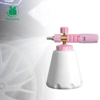 Xà phòng rửa xe Kesoto Di động với chuyển đổi Bộ chuyển đổi Máy bơm cầm tay Bọt làm vườn cho bãi cỏ sân nhà