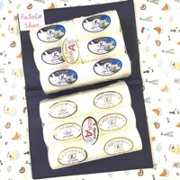 Xà phòng sữa dê / gạo DYNARY Thái Lan lốc 12 bánh 100g K.DYNARY bông xp trắng sáng da thủ công tắm