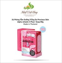 Xà Phòng Tắm Dưỡng Trắng Da Precious Skin Alpha Arbutin 3 Plus+ Soap 80g