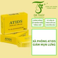 Xà phòng tắm giảm mụn lưng, ngực , dày sừng nang lông atids - Hàng Chính Hãng - Dược Mỹ Phẩm Bác Sĩ Thủy