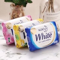 Xà phòng tắm Kao White Soap Nhật Bản 130gr combo 4 bánh.