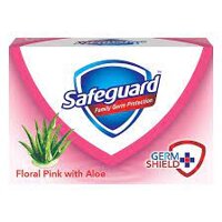Xà phòng tắm Safeguard nha đam với hương hoa thơm ngát 125g