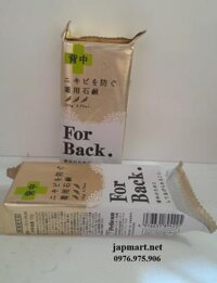 Xà phòng tắm thảo dược trị mụn lưng (For Back) – Nhật Bản