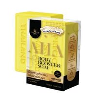 Xà phòng tắm trắng da AHA Body Booster Soap 80gr Thái Lan