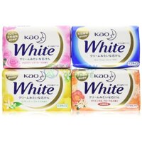 Xà phòng tắm trắng da Kao White của Nhật Bản hộp 130g