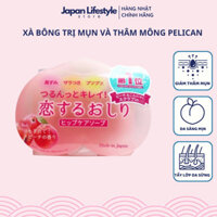Xà Phòng Tắm, Xà Bông Hình Trái Đào Giảm Thâm Mông PELICAN SOAP Nhật Bản 80g - SAKUKO