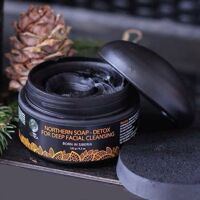 Xà phòng than hoạt tính Natura Siberica giúp thải độc cho da