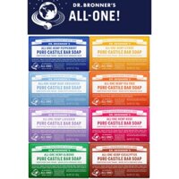 Xà phòng thanh hữu cơ DR-BRONNER'S All-one-Hemp-Pure-Castile-Bar-Soap