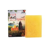 Xà Phòng Thiên Nhiên Hàn Quốc Hương Quýt Của Đảo Jeju - Sử dụng cho mặt và toàn thân