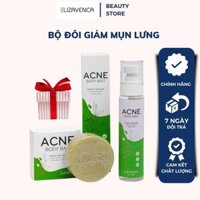 Xà Phòng / Xịt Mụn Lưng ACNE BODY ELIZAVENCA giảm mụn lưng, viêm nang lông, sáng da, không để lại thâm