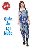 Xả Quần áo lội nước cao su, ủng đi mưa chống thấm nước