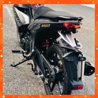 [XẢ RẺ] DÈ CHẮN BÙN,DÈ GẮN BIỂN SỐ SAU KIỂU MALAYSIA NGẮN CHO EXCITER 150 CAO CẤP