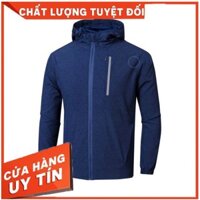 XẢ SALE [ảnh thật]  Áo gió thể thao nam 2 lớp - mũ liền có khóa ngực. New * ' . ' : ' :  ? * . '  '