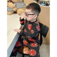 XẢ SET BỘ ĐEN MẶT NGƯỜI NHỆN ĐỎ TRÀN