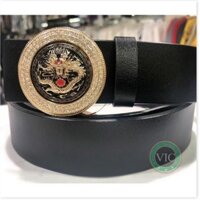 XẢ (Sỉ = Lẻ) THẮT LƯNG NAM MẶT TRÒN HÌNH RỒNG DA THẬT * ↺ ¹ . 1 * ₆