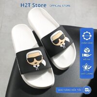 xả sll dép hot 2022 Dép nam quai Pu Karl SS2 H2T Store