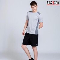 xả tết . HOT Hot (Bil fom) Áo T-shirt phối lưới Ghi Nam AM TS04 ak34 : ' 2021 L : .  '   2022 ❕