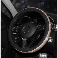 [Xả] Vô Lăng Bọc Da Cao Cấp Đính Đá