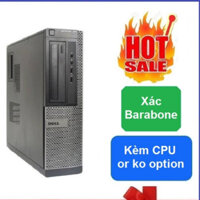 Xác Barebone Dell chạy CPU socket 1155 kèm CPU hoặc ko CPU tùy chọn khi đặt hàng