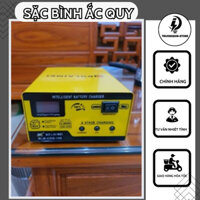 xạc bình ac quy 12v 24v tự ngắt .sạc bình acquy 12v 24v từ 3Ah-200 Ah cho xe máy