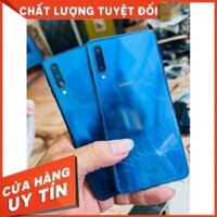 Xác điện thoại Samsung A7 2018 hư màn hình, mã A750, bao main rin full chức năng. BH 24 tháng 1 đổi 1