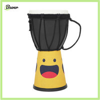 Xác thực 100% 4 Inch Djembe Trống Châu Phi Tambourine Cho Trẻ Em Người Mới Bắt Đầu Chơi Nhạc Cụ Gõ Máy Trợ Giảng