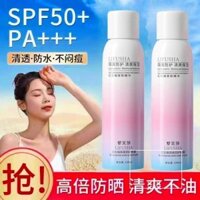 [Xác thực chính thức] Xịt bảo vệ cách ly lựu đỏ Không có kem chống nắng dưỡng ẩm trắng giả toàn thân chống nước 3.26