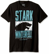 Xác Thực Game Of Thrones HBO Stark Winterfell Áo Đen S 2XL Mới