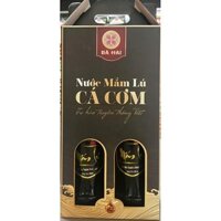 Xách Nước Mắm Lú Cá Cơm Bà Hai Đặc Biệt ( 2chai thuỷ tinh x 500ml )
