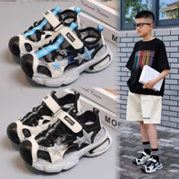 Xăng đan bít mũi cho bé trai Giày trẻ em mùa hè chống nước chống đá Giày đi biển thể thao đế mềm cho trẻ lớn vừa đẹp trai cá tính